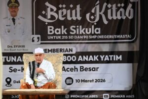 Abu Ulee Titi Apresiasi Program BKBS dan Santunan Anak Yatim dari Pemkab Aceh Besar